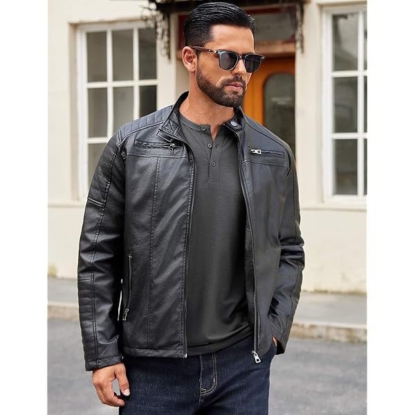 Charcoal Henley Neck Long-Sleeve Fitted Top